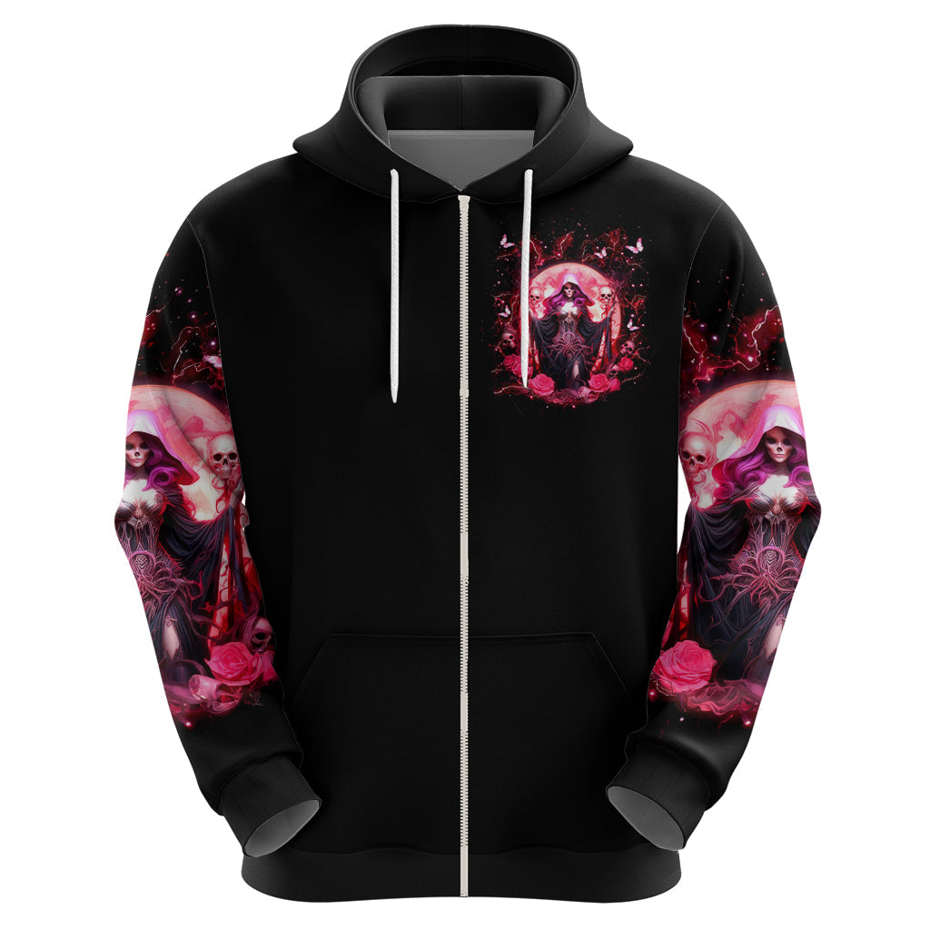 Witch Skull Hoodie She Whispered Back Iam The Storm DT01