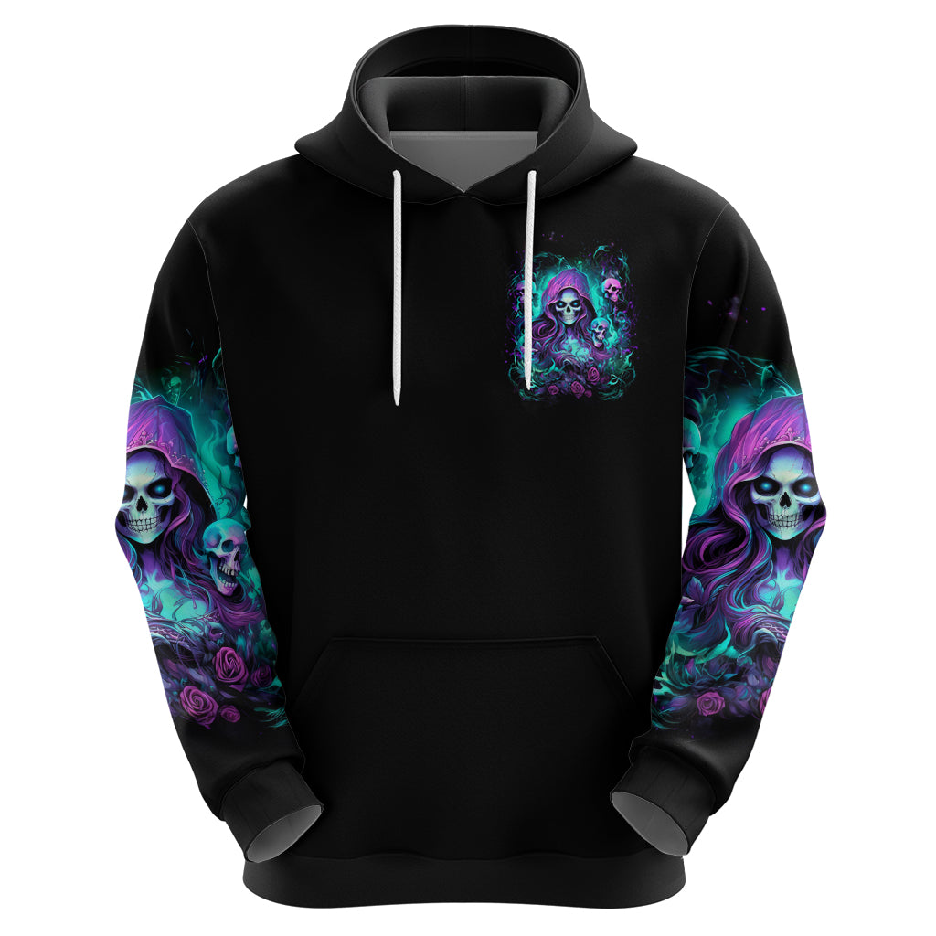 Witch Skull Hoodie If I'm Too Quiet And Smiling You Might Want To Run DT01