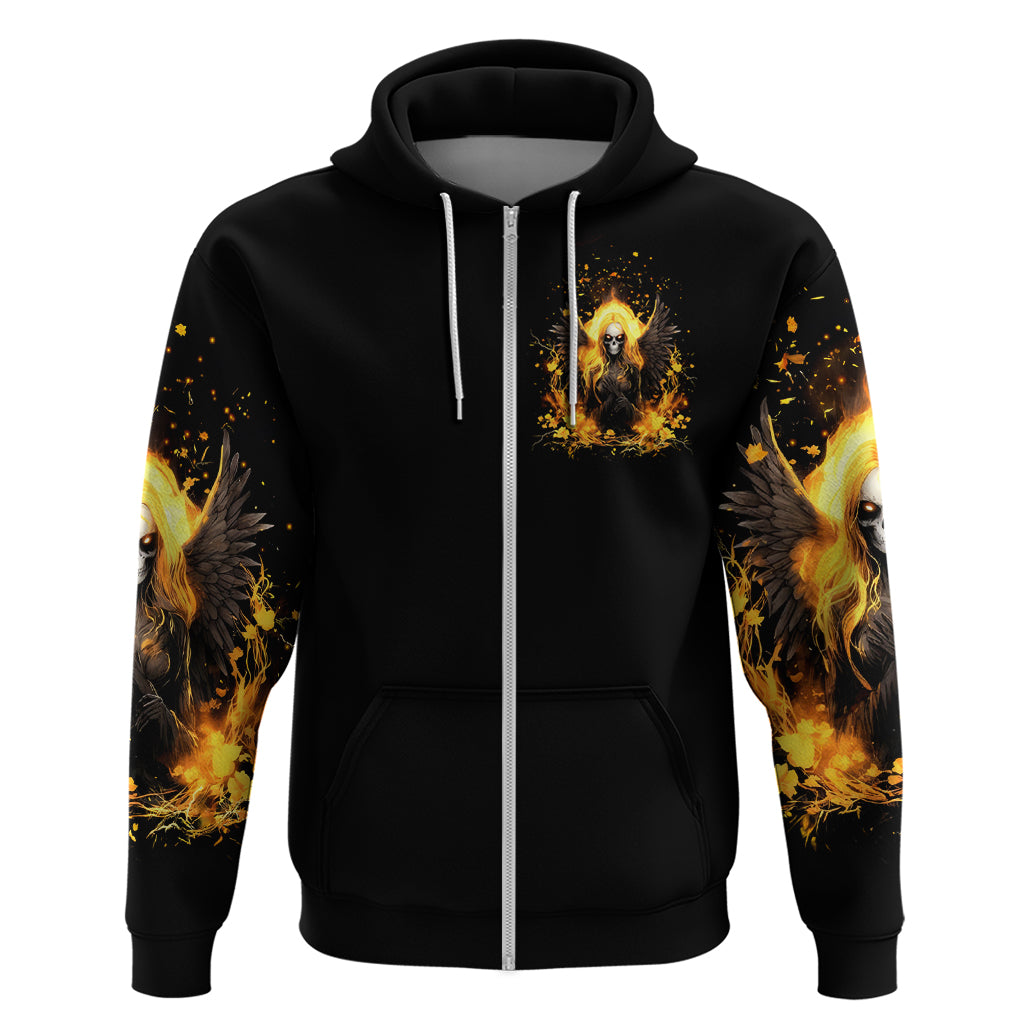 Angel Skull Hoodie Underestimate Me That 'll Be Fun DT01
