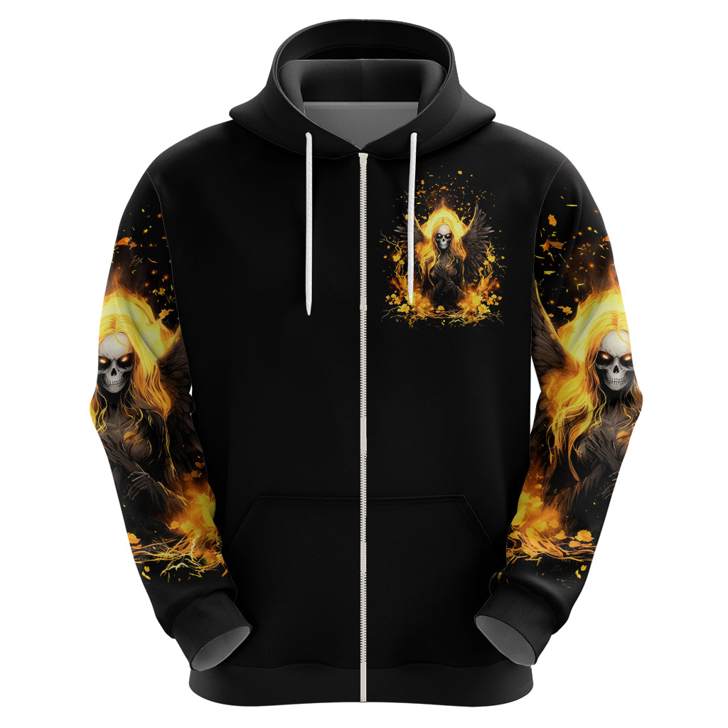 Angel Skull Hoodie Underestimate Me That 'll Be Fun DT01
