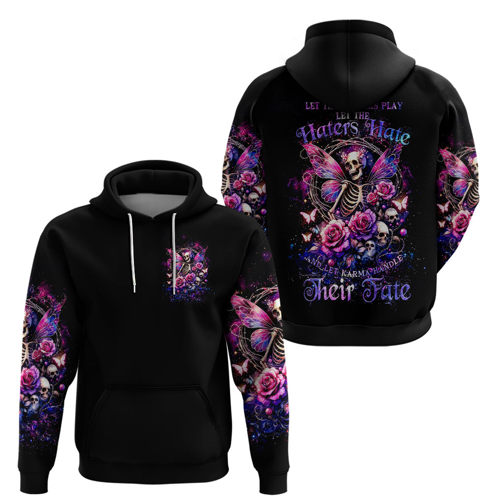Fairy Skull Hoodie Let Karma Handle Their Fate DT01
