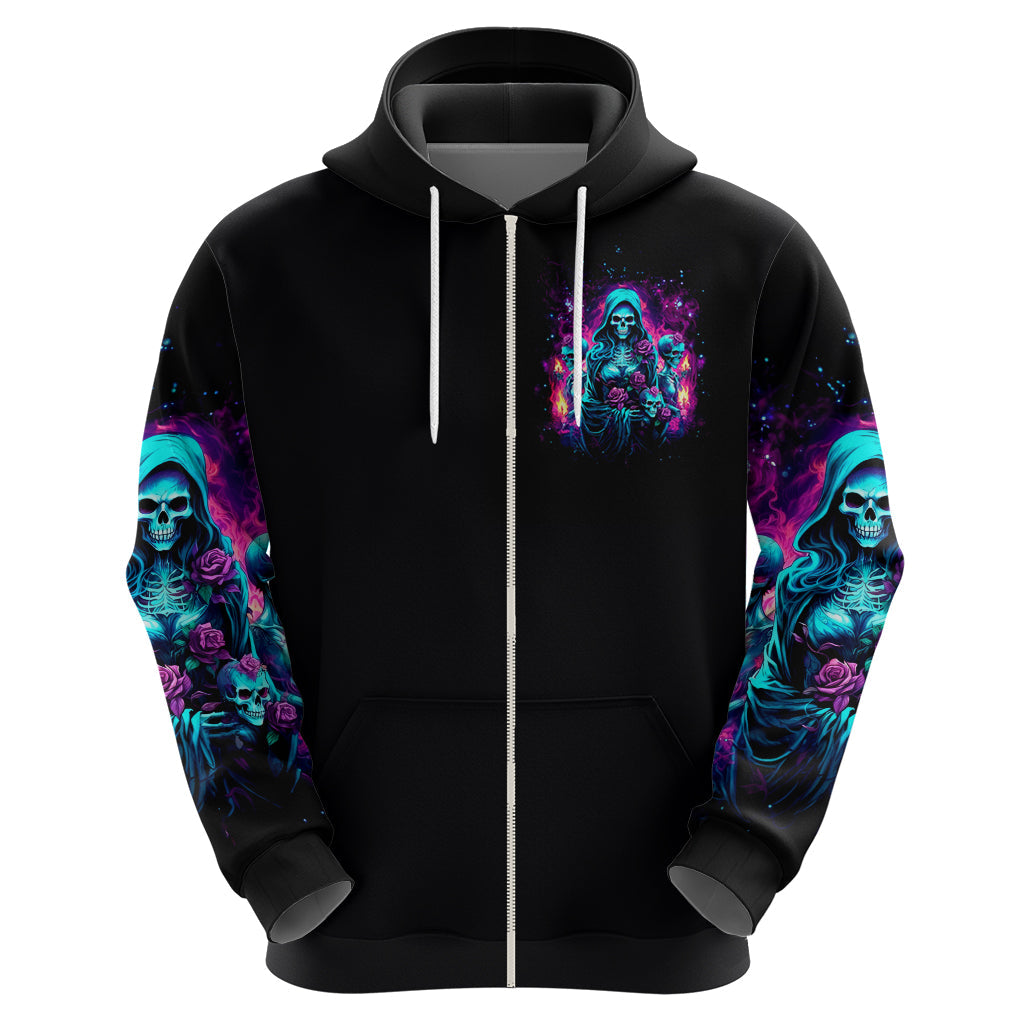 Witch Skull Hoodie I Have 3 Sides And The Side You Never Want To See DT01