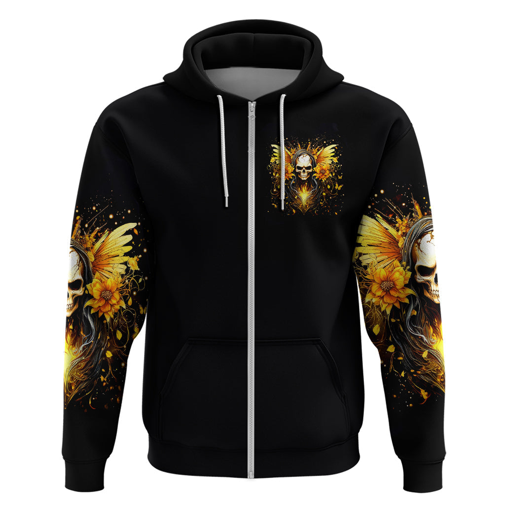 Fairy Skull Hoodie The Good Girl In Me Got Tired Of The Bullshit DT01