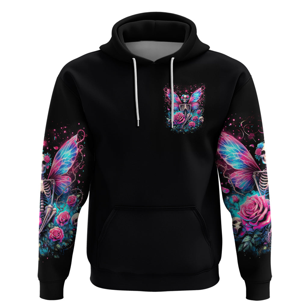 Fairy Skull Hoodie This Girl Powered By Bitch Dust DT01