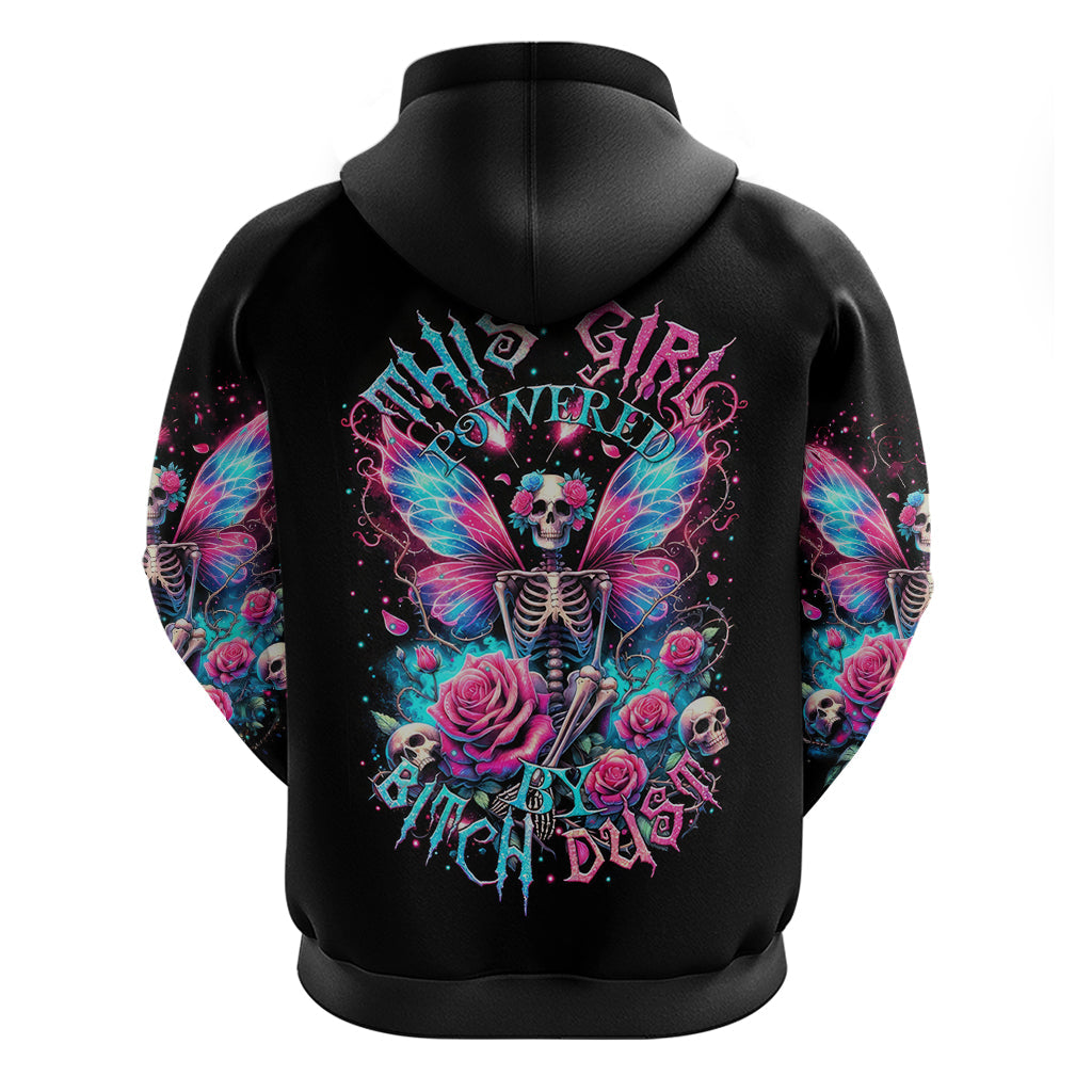 Fairy Skull Hoodie This Girl Powered By Bitch Dust DT01