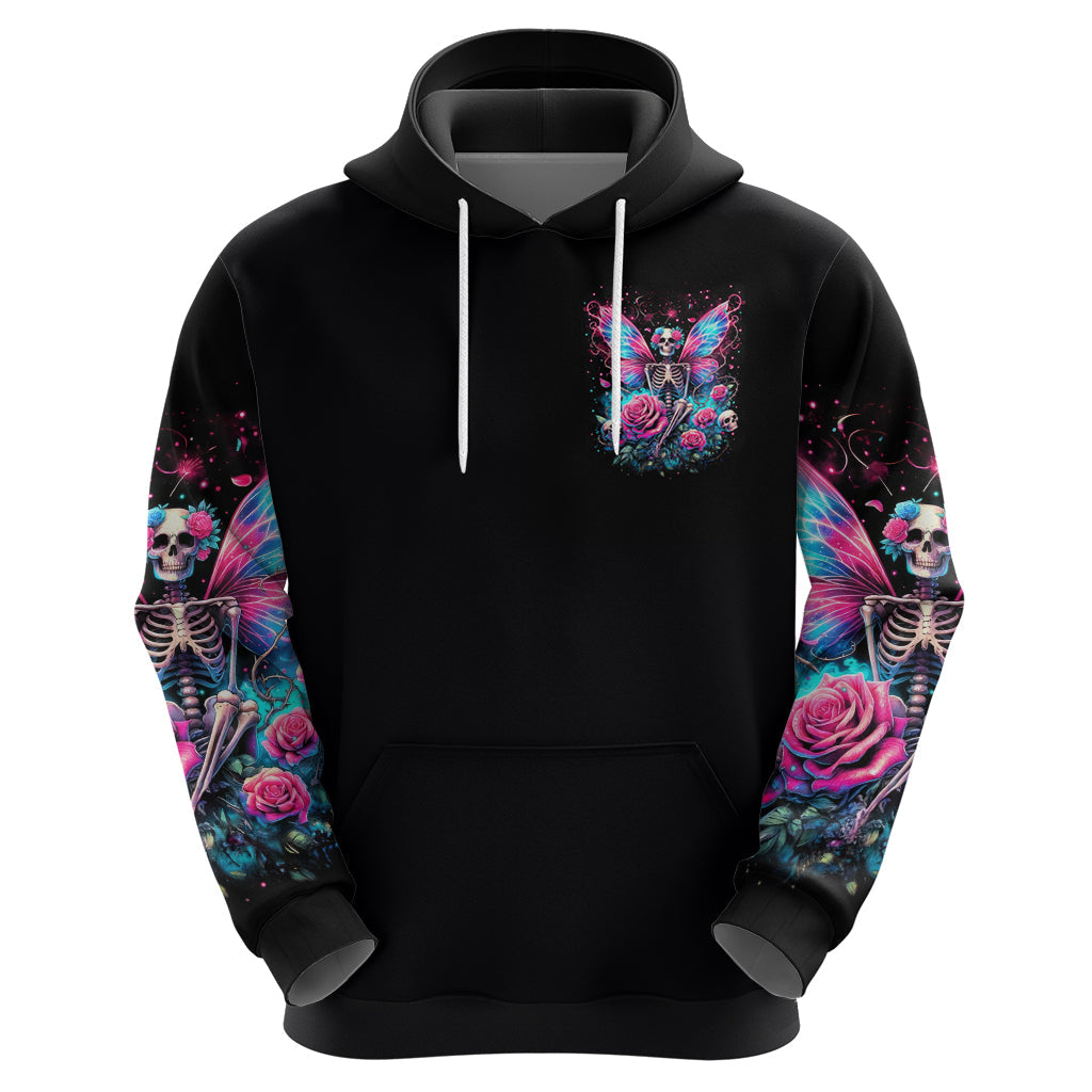 Fairy Skull Hoodie This Girl Powered By Bitch Dust DT01