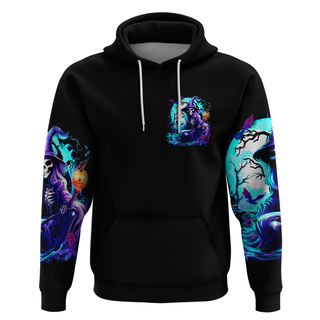 Witch Skull Hoodie You Couldn't Handle Me Even With Intrustions DT01