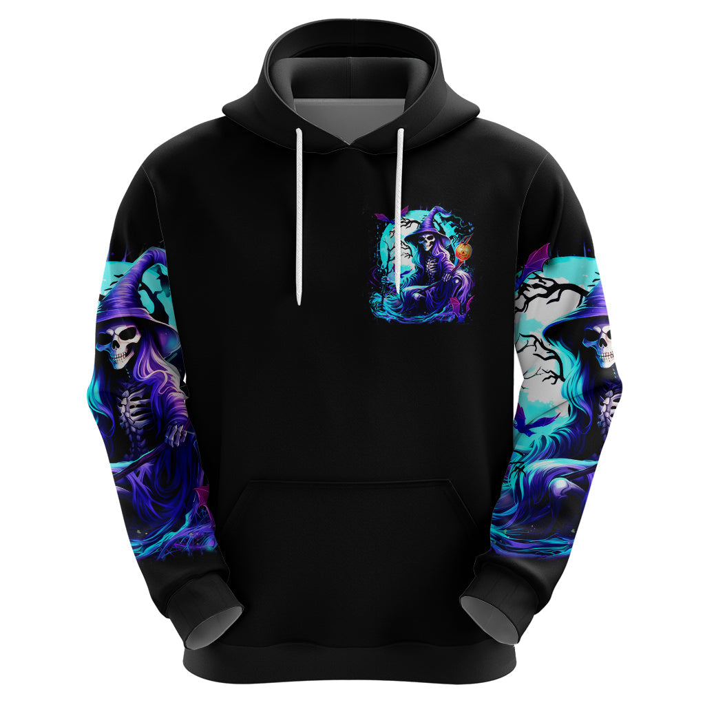 Witch Skull Hoodie You Couldn't Handle Me Even With Intrustions DT01