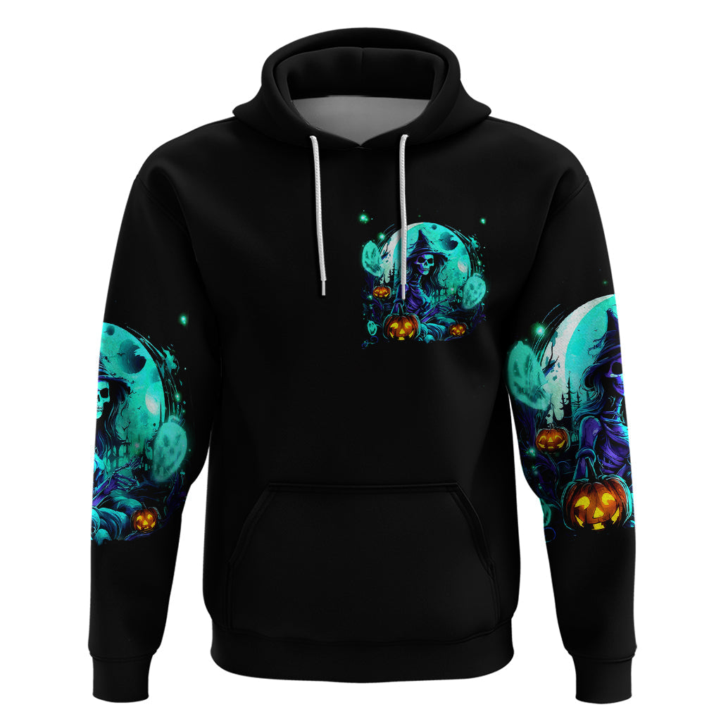 Witch Skull Hoodie Come With Us And You Will See Our Halloween DT01