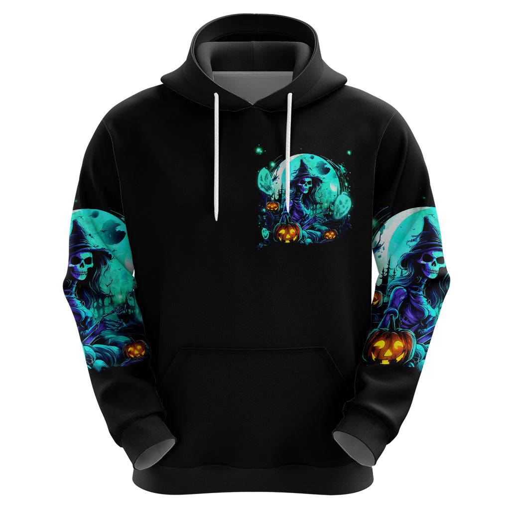 Witch Skull Hoodie Come With Us And You Will See Our Halloween DT01