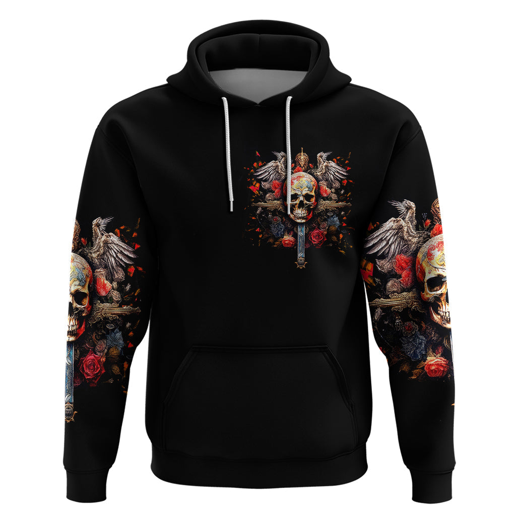 Cross Skull Hoodie Honesty Loyalty And Respect Worth More Than Gold, Diamond DT01