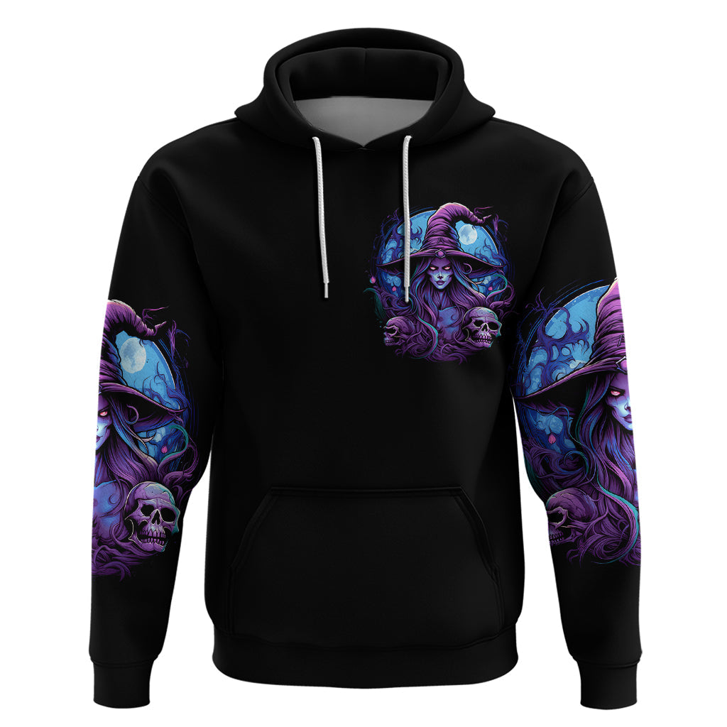 Witch Skull Hoodie Iam Who Iam Your Approval Isn't Need DT01