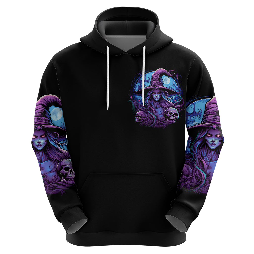 Witch Skull Hoodie Iam Who Iam Your Approval Isn't Need DT01