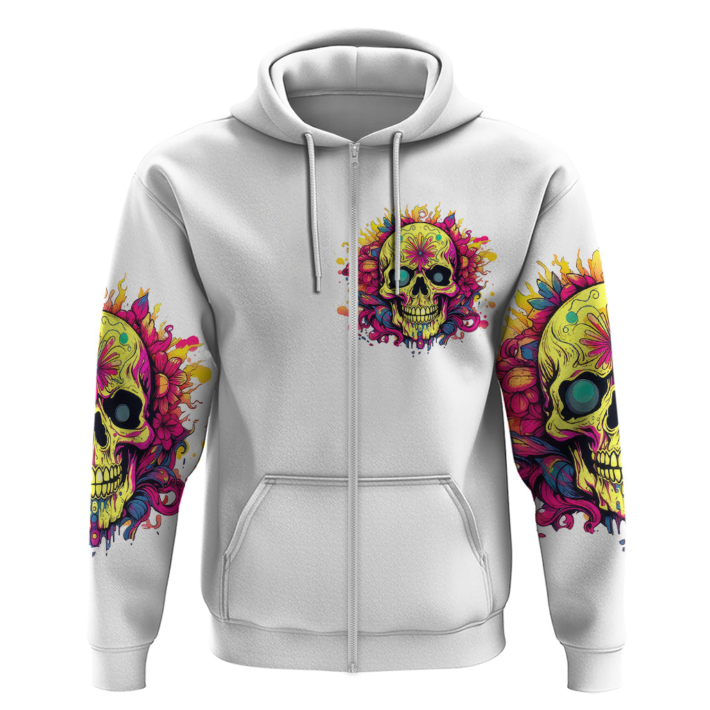 Flower Skull Hoodie Judge Me When You 're Perfect Otherwise Shut Up DT01