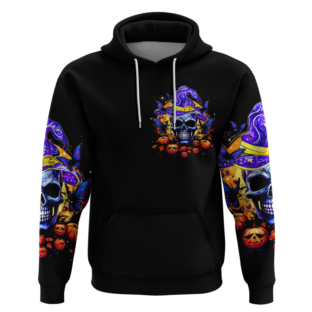 Halloween Skull Hoodie Please Excuse My Resting Witch Face DT01