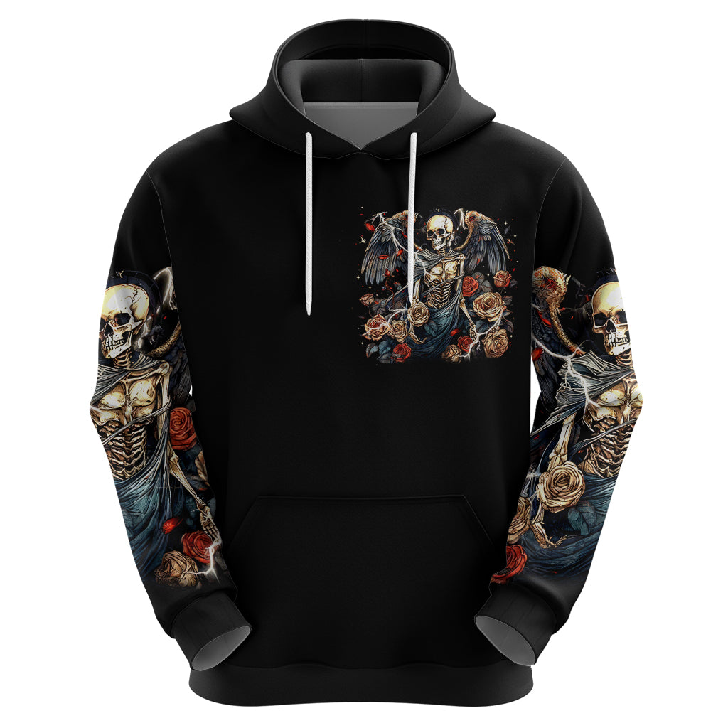 Angel Skull Hoodie Sometimes An Angel Sometimes A Hellraiser DT01
