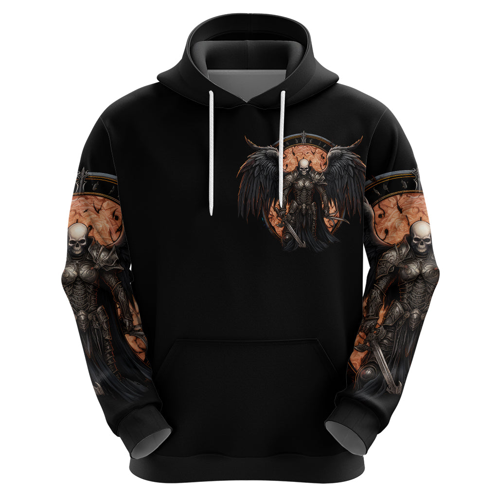 Warrior Skull Hoodie Warriors Are The One Who Always Fight DT01