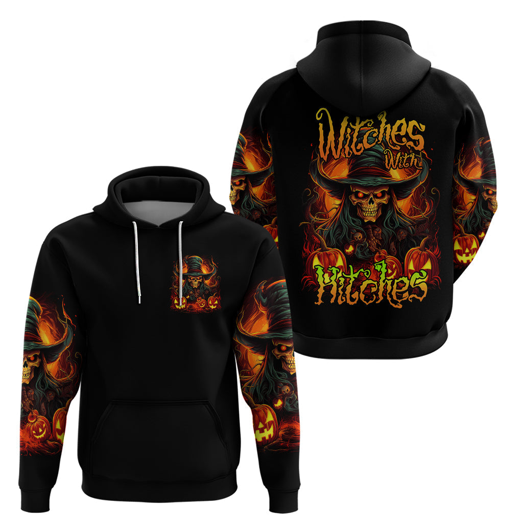 Witch Skull Hoodie Witches With Hitches DT01