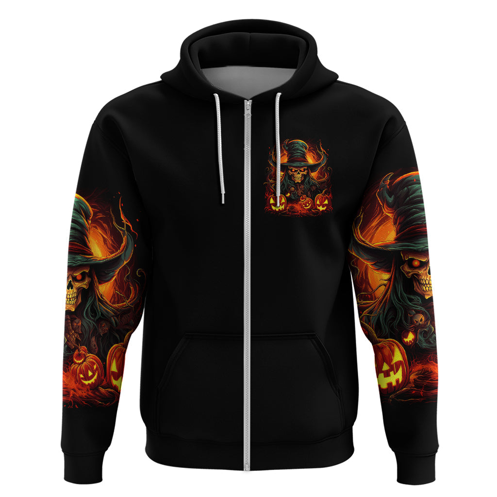 Witch Skull Hoodie Witches With Hitches DT01