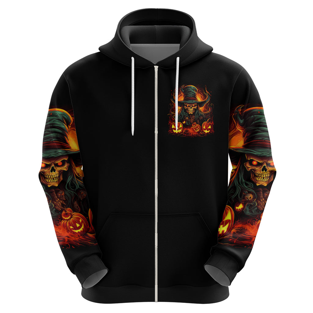 Witch Skull Hoodie Witches With Hitches DT01