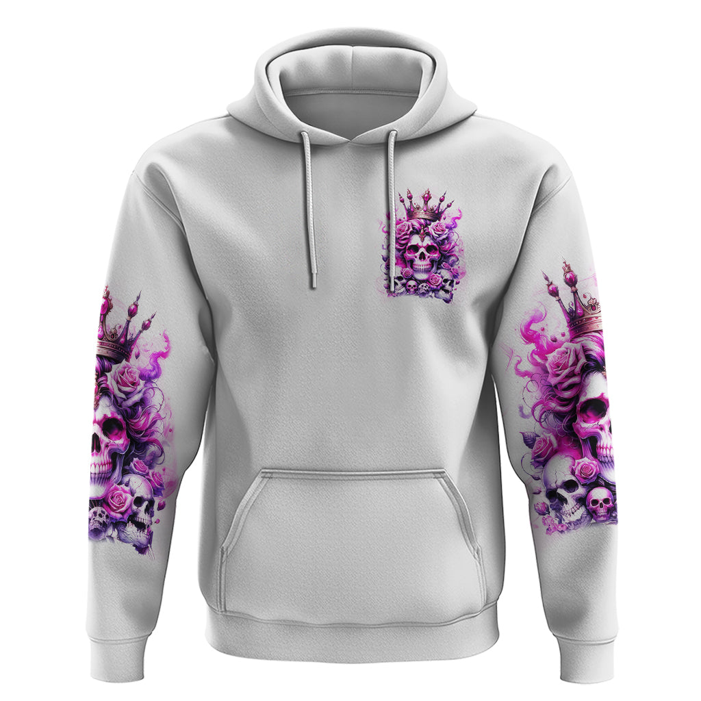 Rose Skull Hoodie Queen Skull DT01