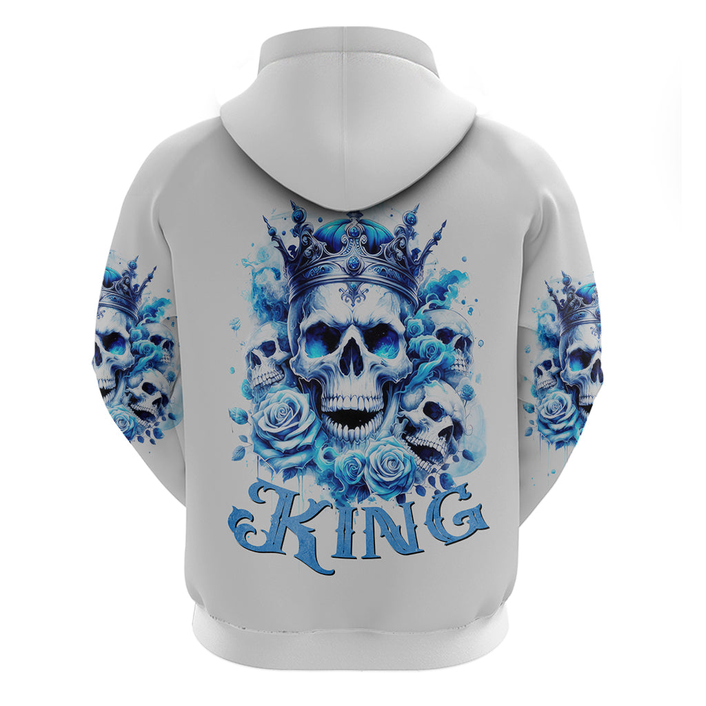 Rose Skull Hoodie King Skull DT01
