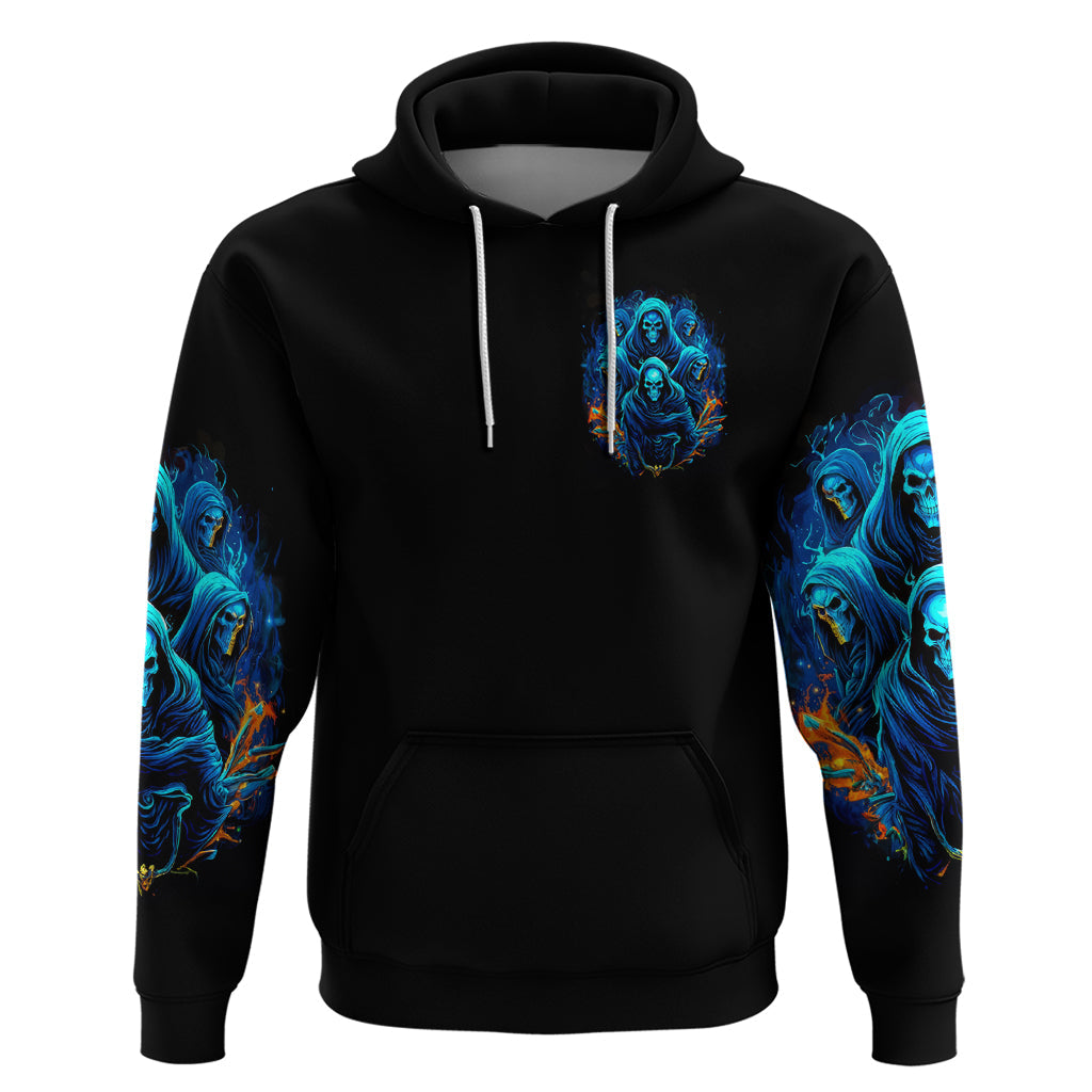 Witch Skull Hoodie Stranger Think I'm Quiet My Best Friends Know I'm Crazy DT01