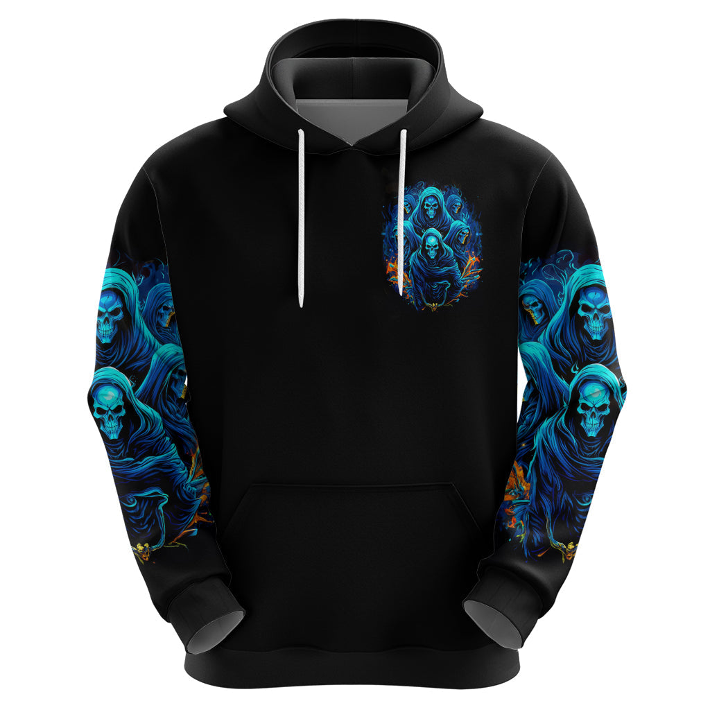 Witch Skull Hoodie Stranger Think I'm Quiet My Best Friends Know I'm Crazy DT01