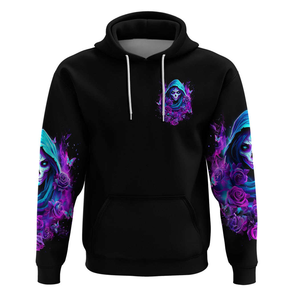 Witch Skull Hoodie I Hold A Beast An Angel And Crazy Lady In Me DT01
