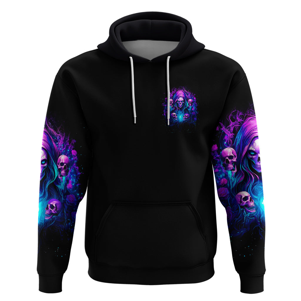 Witch Skull Hoodie Assuming Was Like Most Girls Was Your First Mistake DT01