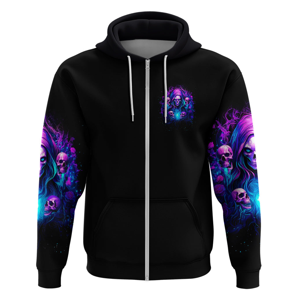 Witch Skull Hoodie Assuming Was Like Most Girls Was Your First Mistake DT01