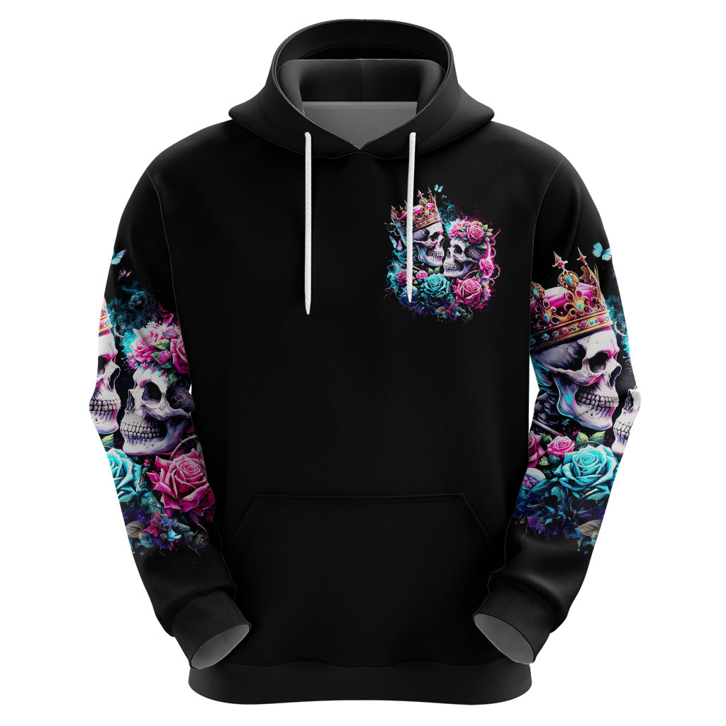 Couple Skull Hoodie In One Life Time You Will Love Many Time But One Love DT01