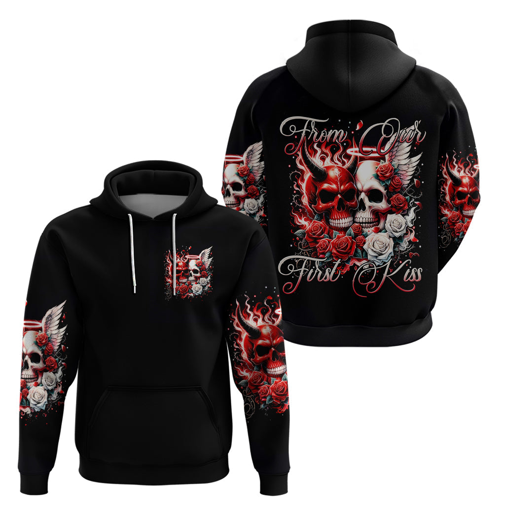 Couple Skull Hoodie From Our First Kiss DT01