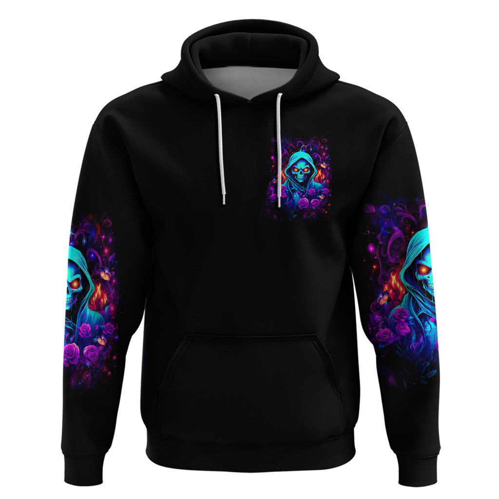 Rose Skull Hoodie Just So We Are Clear I'm Not Afraid Of You DT01