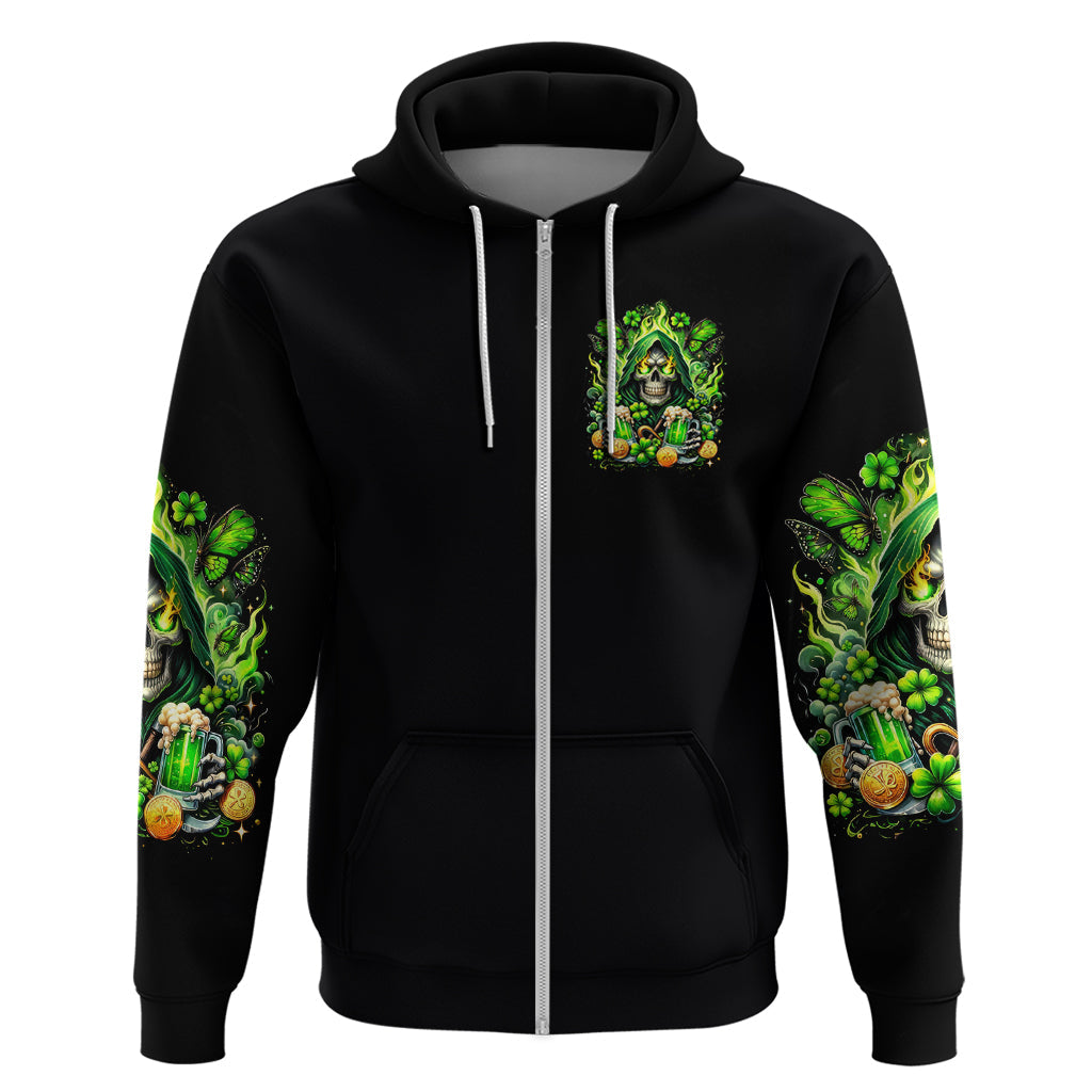 Irish Skull Hoodie The Devil Whispered To Me I'm Coming For You DT01
