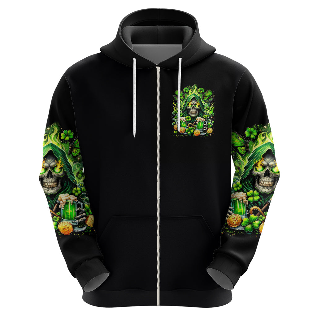 Irish Skull Hoodie The Devil Whispered To Me I'm Coming For You DT01