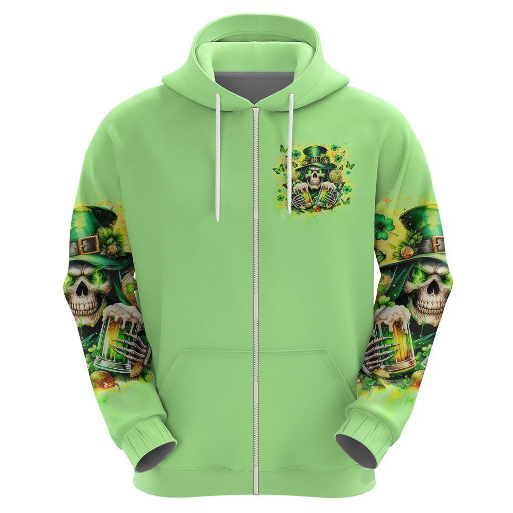 Irish Skull Hoodie The Devil Whispered To Me I'm Coming For You DT01