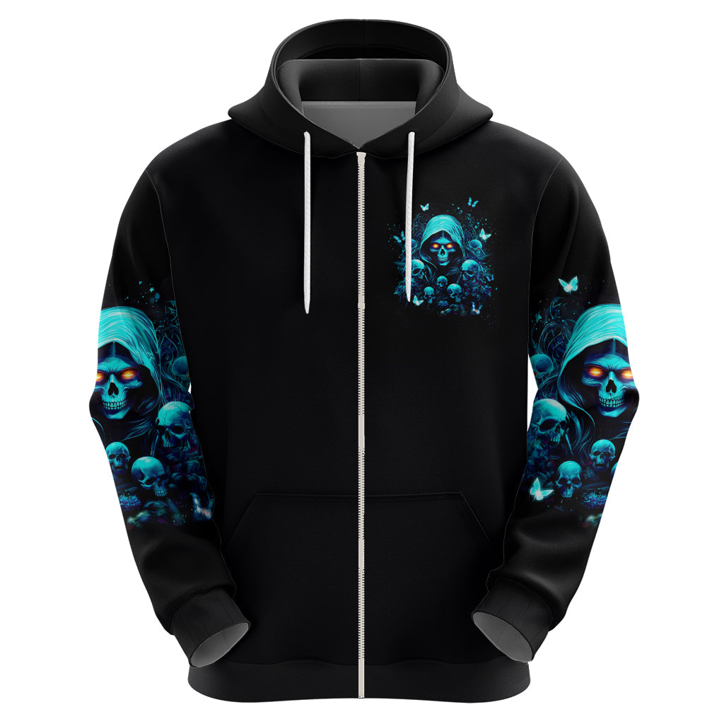 Witch Skull Hoodie The Good Girl In Me Got Tired Of The Bullshit DT01