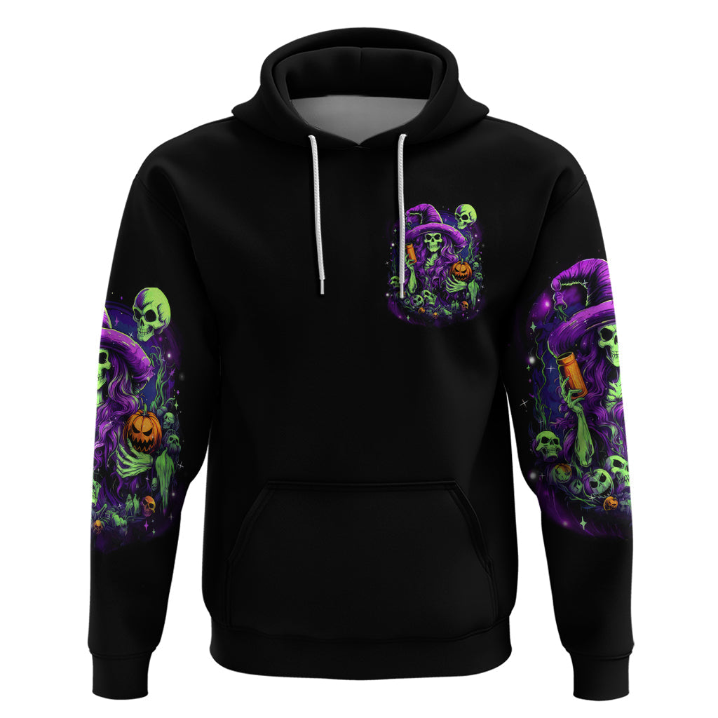Witch Skull Hoodie Don't Make Me Get The Flying Monkey DT01