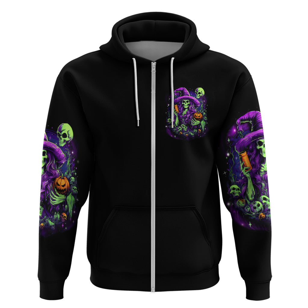 Witch Skull Hoodie Don't Make Me Get The Flying Monkey DT01
