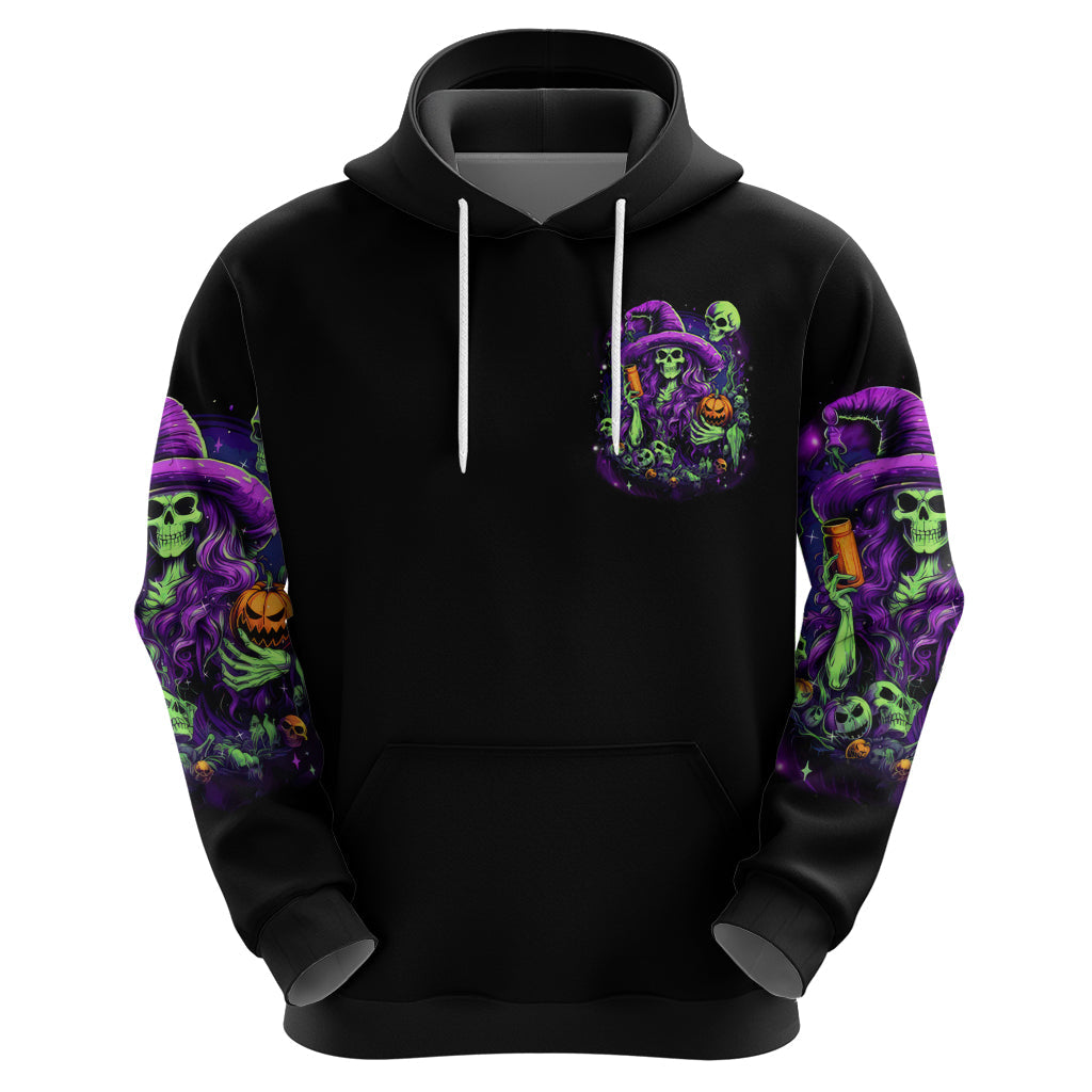 Witch Skull Hoodie Don't Make Me Get The Flying Monkey DT01