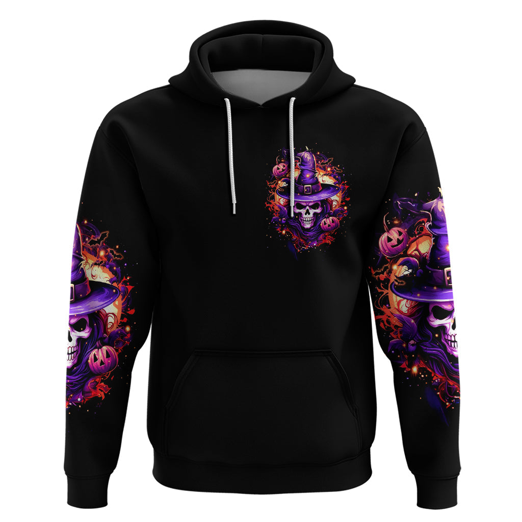 Witch Skull Hoodie Don't Try To Figure Me Out DT01