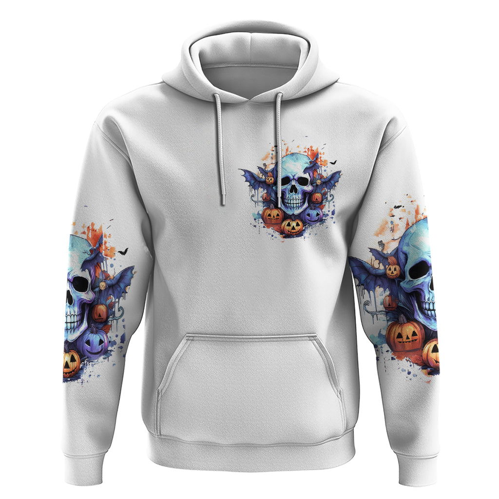 Bat Skull Hoodie I Talk I Smile But Be Carefull When I Silent DT01