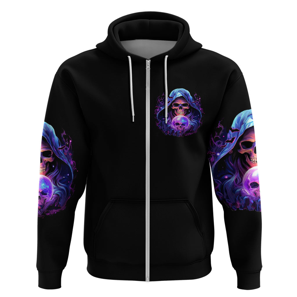 Witch Skull Hoodie I'm A Grumpy Old Witch DT01