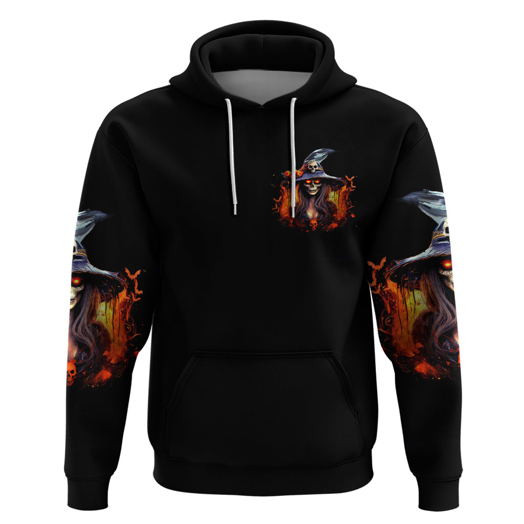 Witch Skull Hoodie It's Hocus Pocus Time Witches DT01