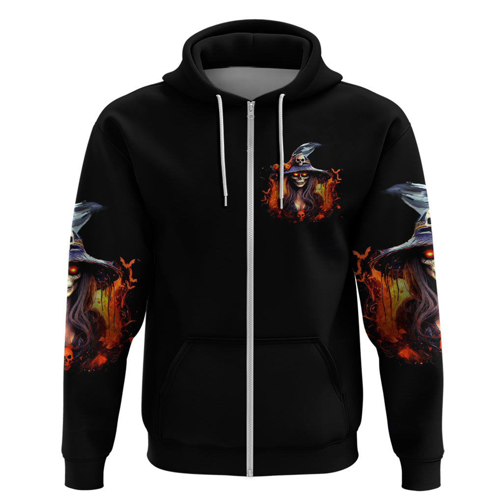 Witch Skull Hoodie It's Hocus Pocus Time Witches DT01