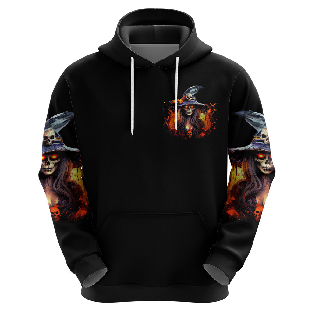 Witch Skull Hoodie It's Hocus Pocus Time Witches DT01