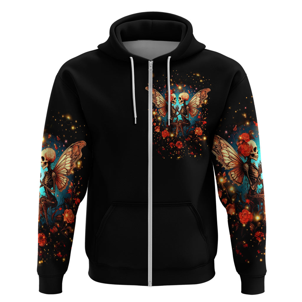 Couple Skull Hoodie From Our First Kiss Till Our Last Breath DT01