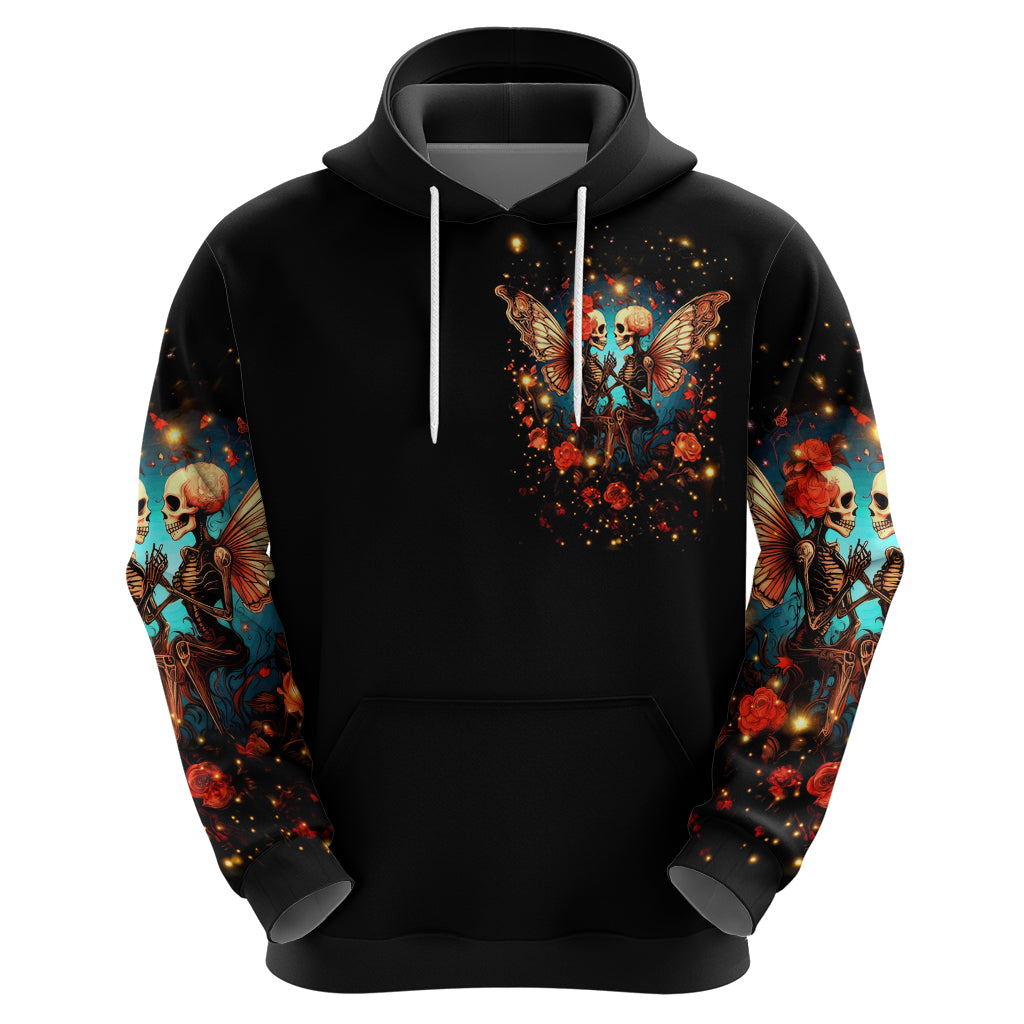 Couple Skull Hoodie From Our First Kiss Till Our Last Breath DT01