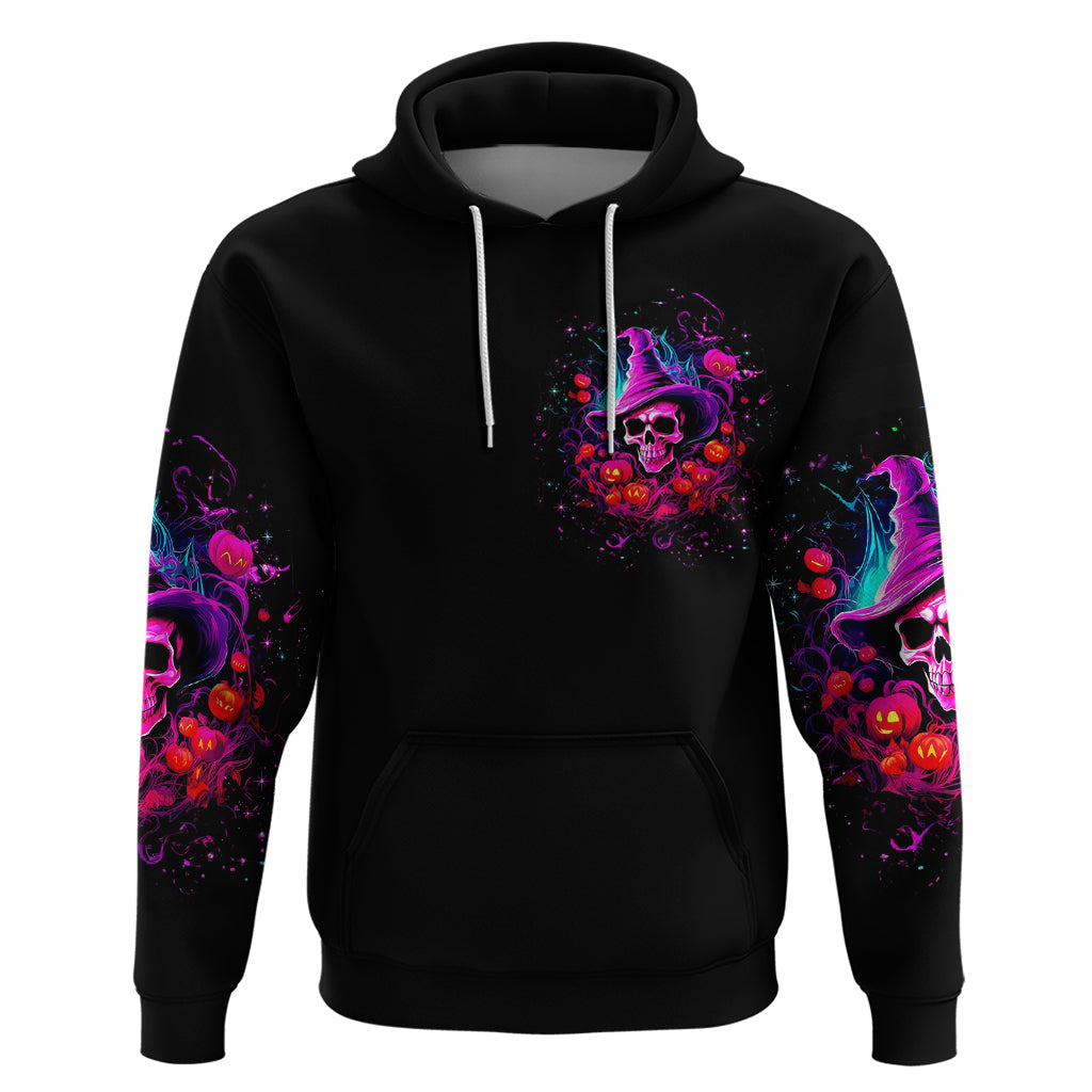 Witch Pumkin Skull Hoodie Don't Try To Figure Me Out I'm A Special DT01